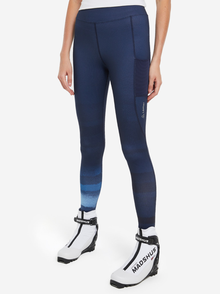 Брюки софтшелл женские Loeffler Lumina Dimple Elastic
