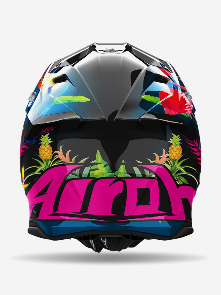 Мотошлем Кроссовый Airoh TWIST 3 AMAZONIA Glossy
