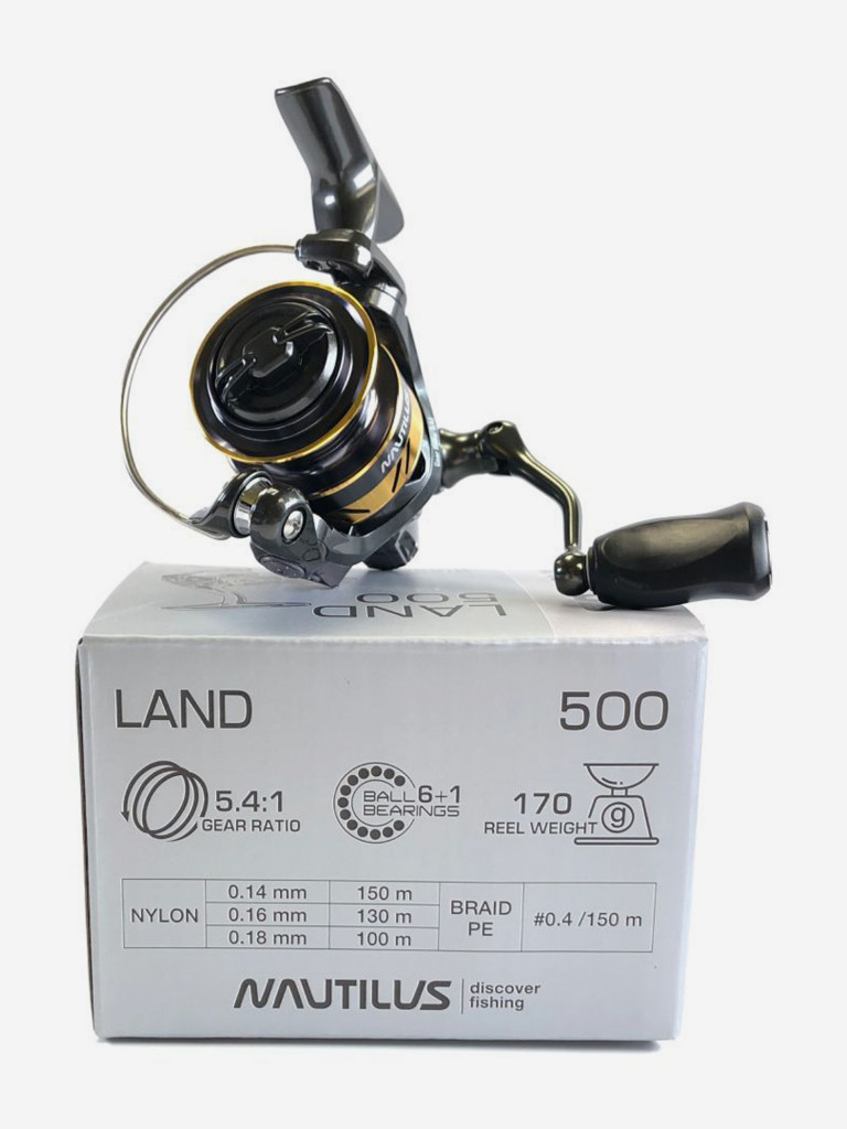 Катушка спиннинговая Nautilus Land 500