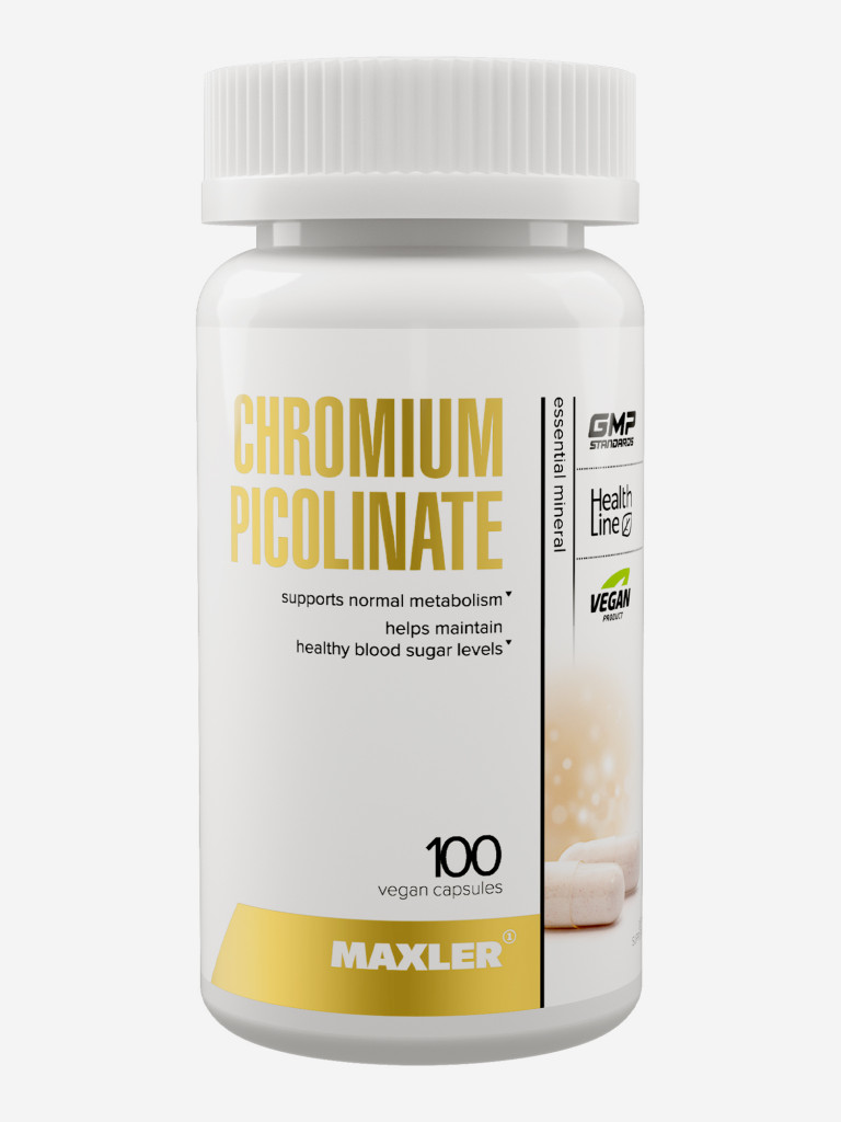 Пиколинат хрома 250 мкг Maxler Chromium Picolinate, 100 капсул