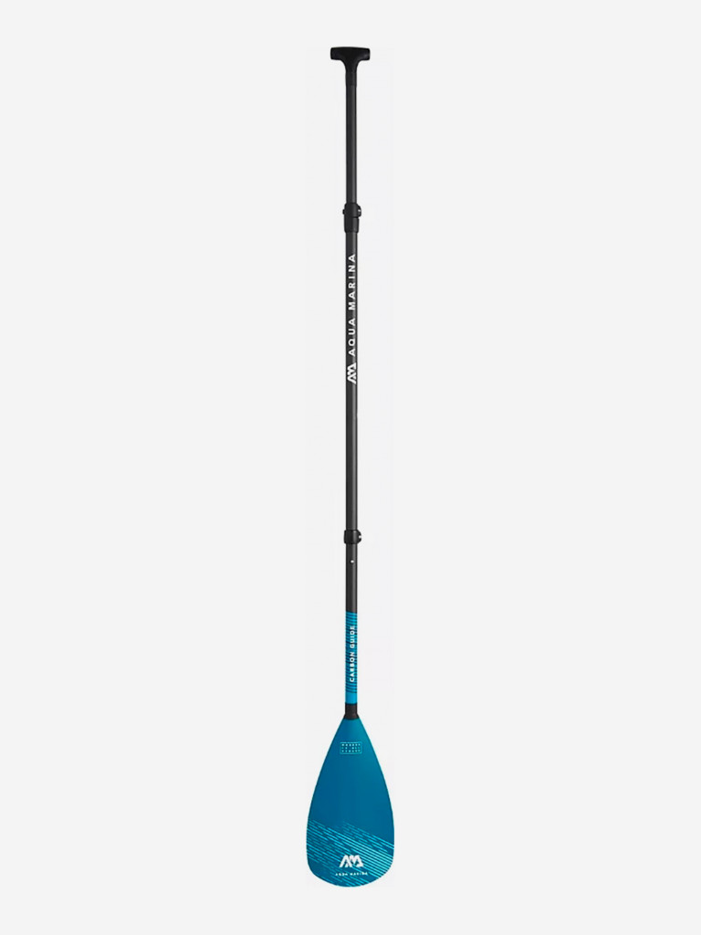 Весло для сапборда Aqua Marina Carbon Guide, разборное 3х-частное, карбон + нейлон, 180-220 см