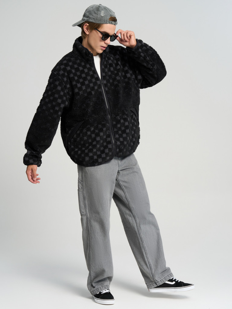 Куртка из шерпы мужская Vans Nights High Pile Jacket