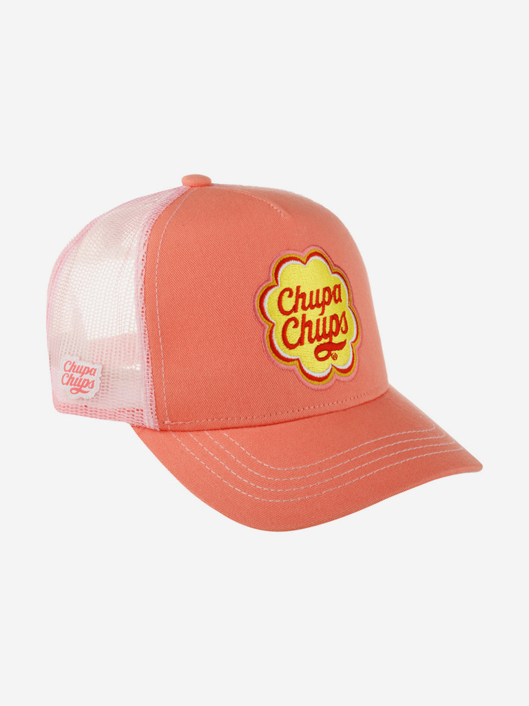 Бейсболка с сеточкой CAPSLAB CL/CC1/2/CAS/CC10 Chupa Chups (розовый)