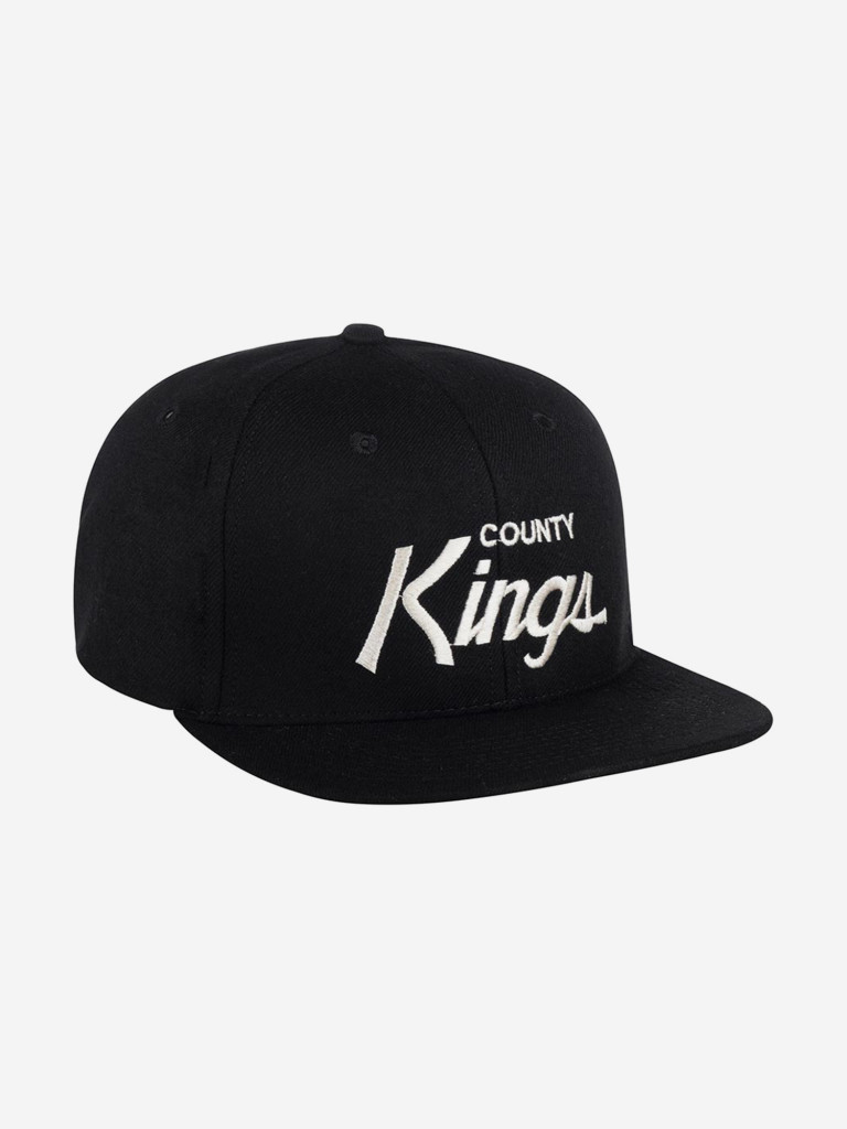 Бейсболка с прямым козырьком HOOD 100-MWL001-NY076-BK Kings County (черный)