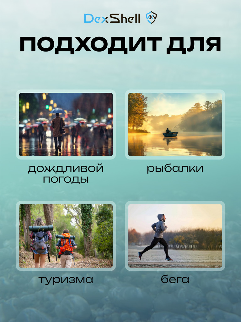 Водонепроницаемые носки DexShell Ultra Thin Crew синий/желтый
