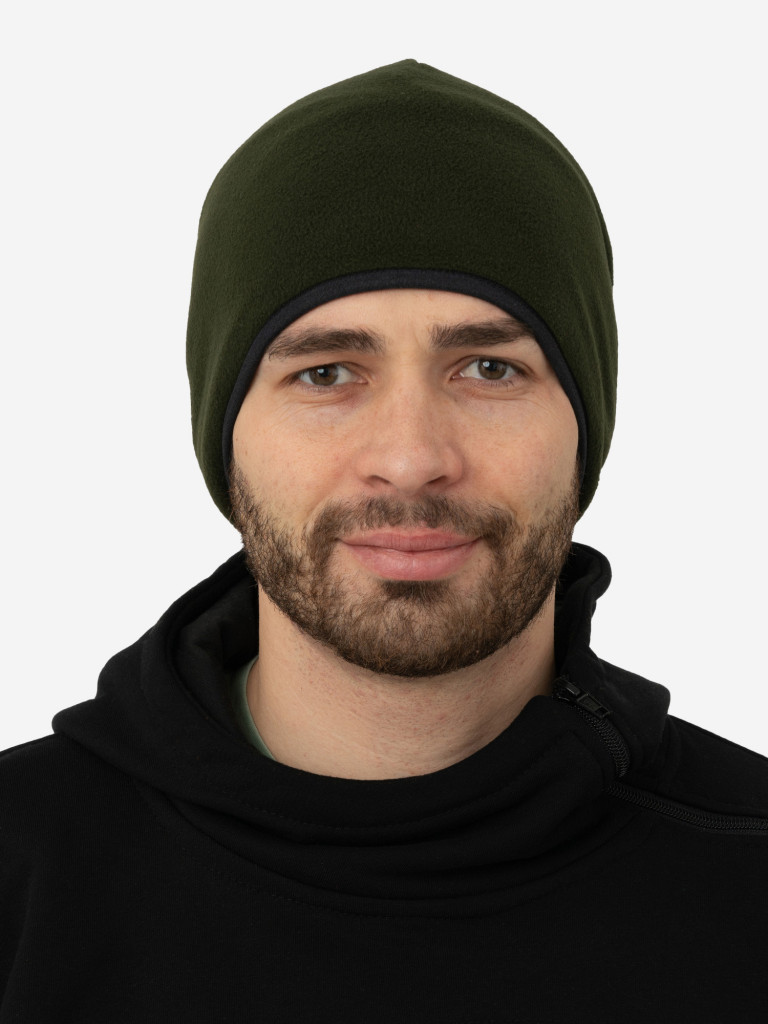 Двухсторонняя флисовая шапка Jägermann
