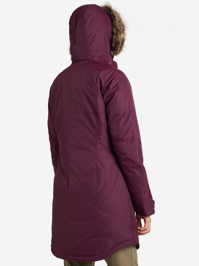 фото Куртка утепленная женская columbia suttle mountain long insulated jacket, фиолетовый