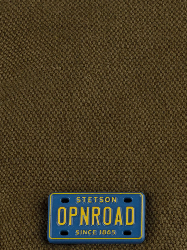 Бейсболка STETSON 7791111 ENGINEER CAP COTTON/LINEN (оливковый)