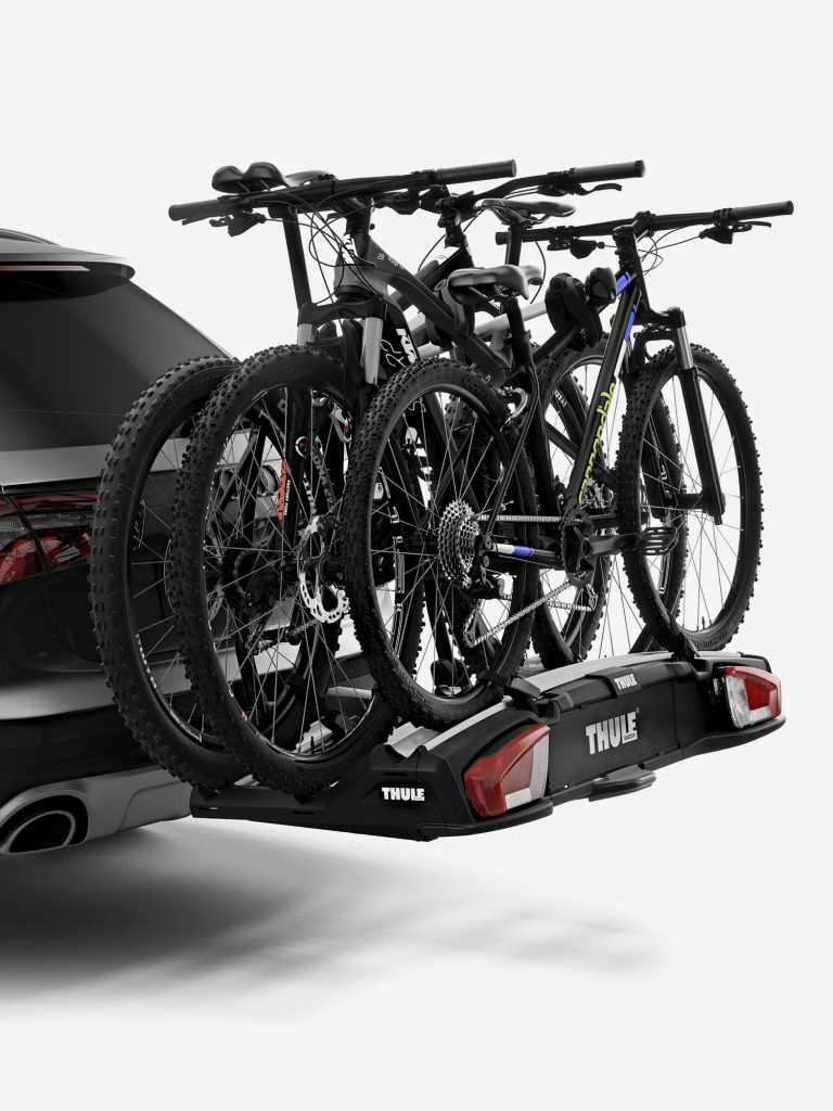 Велокрепление на автомобиль THULE VeloSpace XT 939001 на фаркоп для 3-х велосипедов