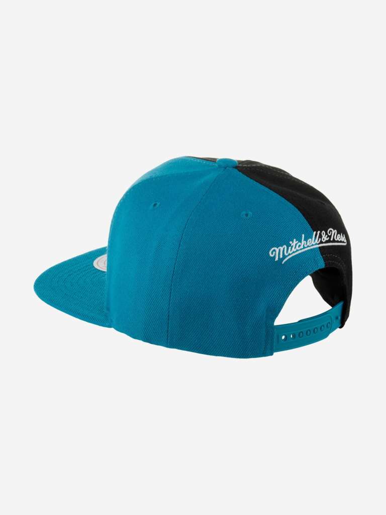 Бейсболка с прямым козырьком MITCHELL NESS HHSS2992-CHOYYPPPTEAL Charlotte Hornets NBA
