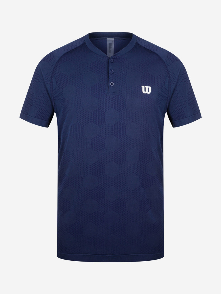 Поло мужское Wilson POWER SEAMLESS HENLEY