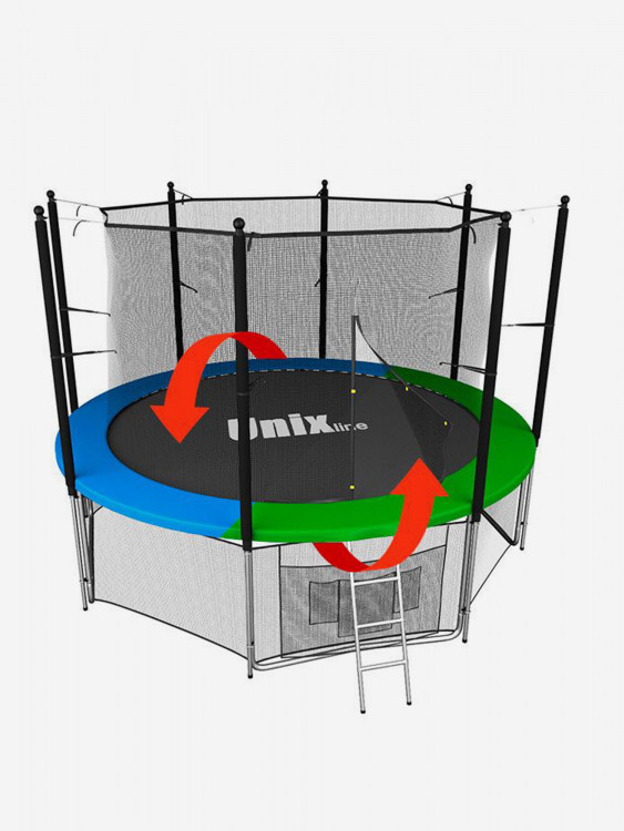 Батут UNIX Line Classic 12 ft (inside)