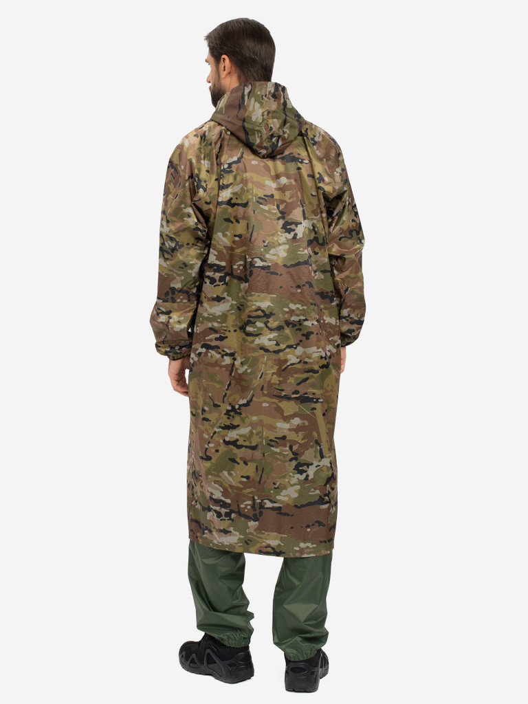 Плащ мужской Huntsman ВВЗ для рыбалки и охоты, ткань таффета PVC 20000 мм вод.ст.