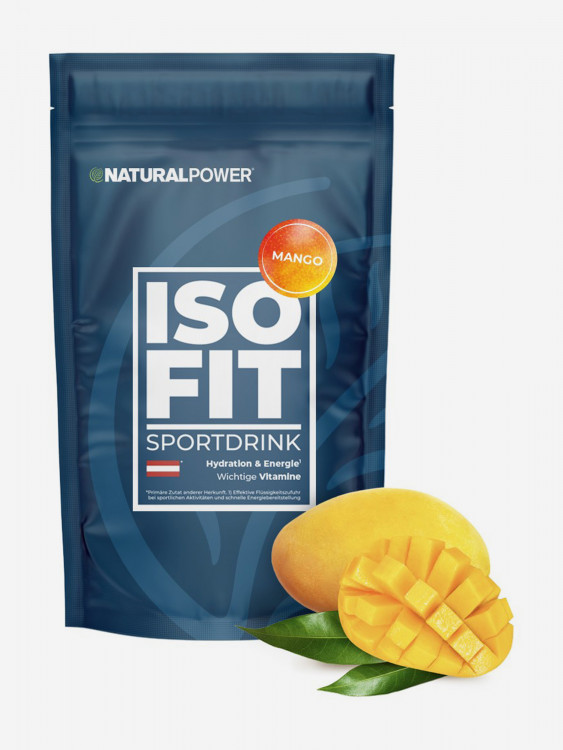 Изотоник Natural Power ISO FIT 400 гр Манго, Австрия