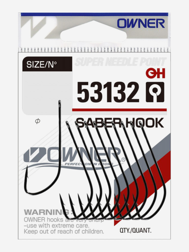 Крючок OWNER Saber Hook BC №2 11шт
