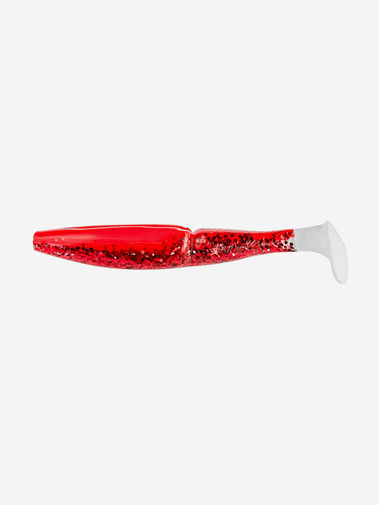 Мягкая приманка Helios Guru, 5'' / 12,7 см, Red Sparkles WT, 15 шт (HS-31-034-N-15)