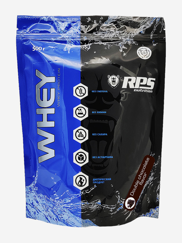 Протеин сывороточный RPS Nutrition 500 гр Двойной шоколад