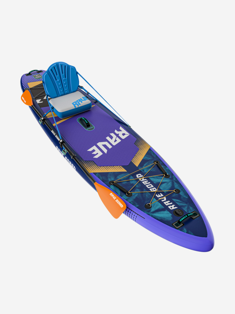 Надувной сапборд Rave Board RB104Pro (350*83*15) с сидушкой и двойным веслом