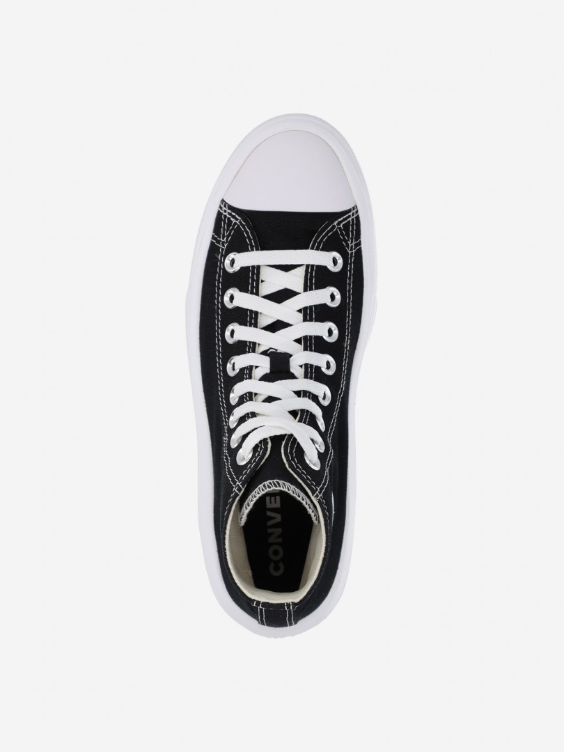 фото Кеды женские converse chuck taylor all star move, черный