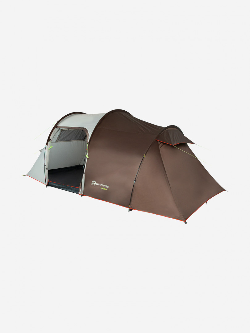 фото Палатка 4-местная outventure trenton 4, коричневый