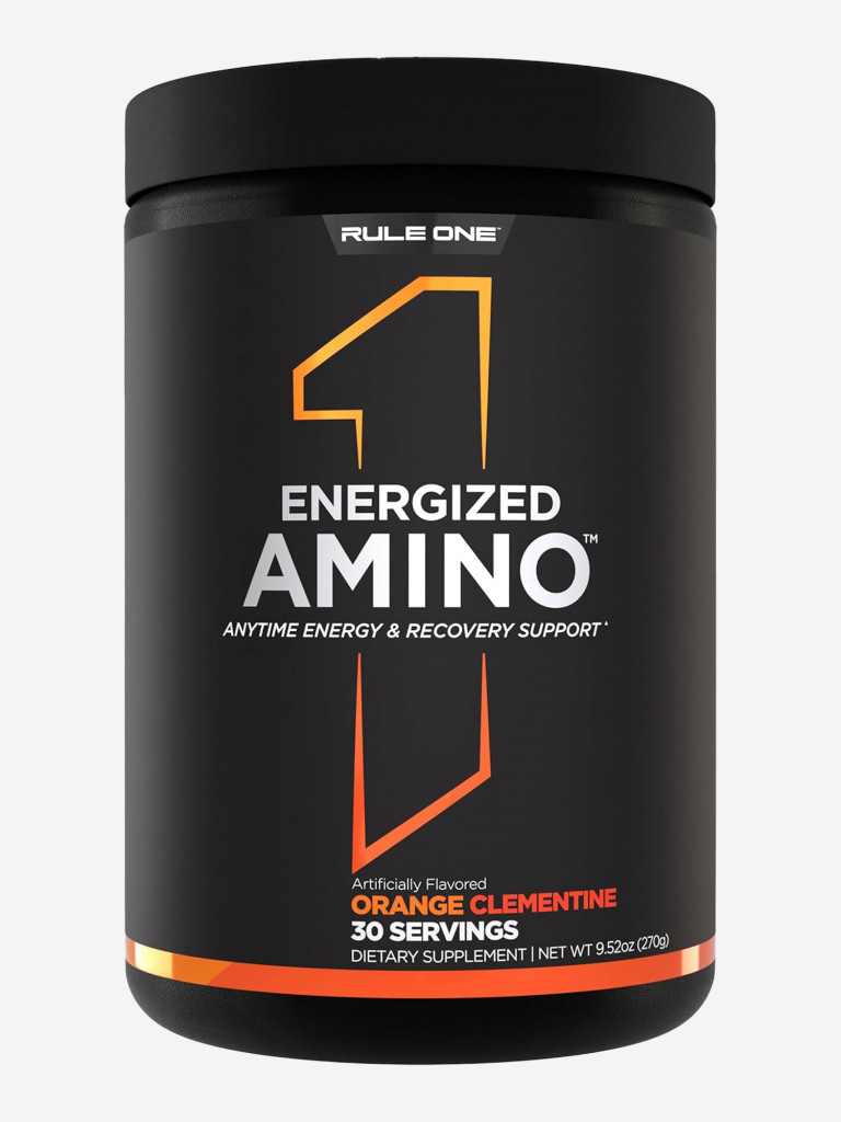 Аминокислоты Rule 1 Energized Amino, 270 г, Апельсин-Клементин