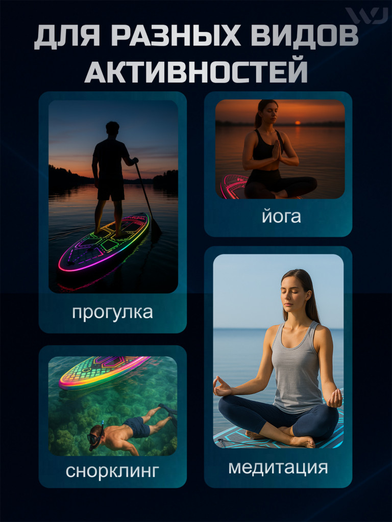 Сапборд WHEEJET AURA 335смх81смх15см