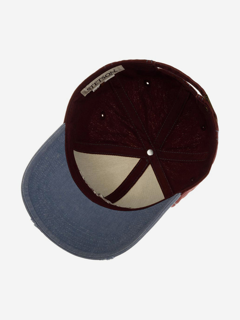 Бейсболка STETSON 7721143 BASEBALL CAP VINTAGE DISTRESSED (голубой)