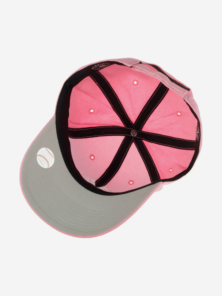 Бейсболка 47 BRAND B-AC17CTP-RS New York Yankees MLB (розовый)