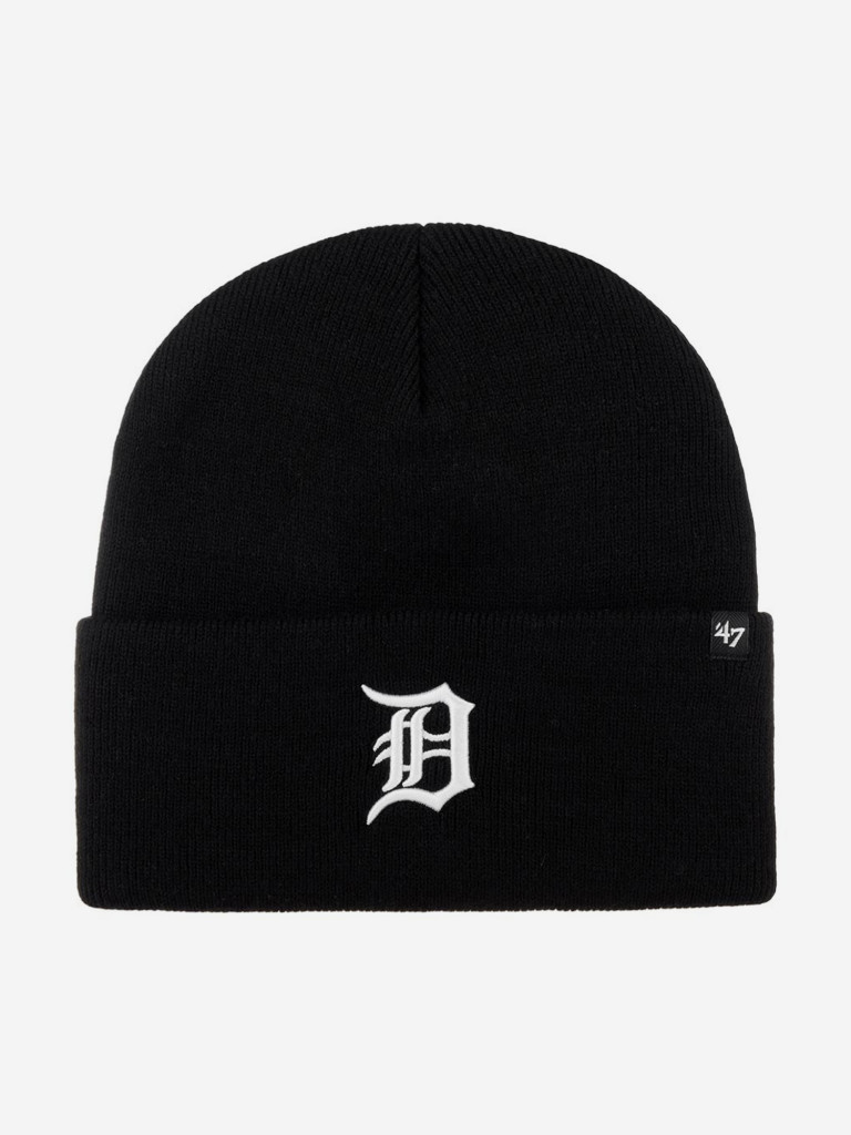 Шапка с отворотом 47 BRAND B-HYMKR09ACE Detroit Tigers MLB (черный)