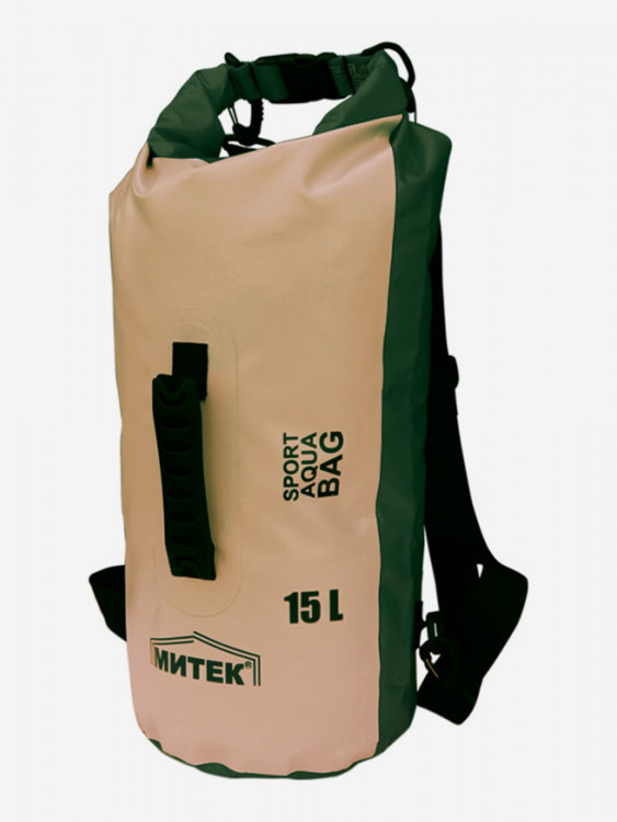 Герморюкзак МИТЕК 15л D 22см Н-40см (хаки-бежевый)