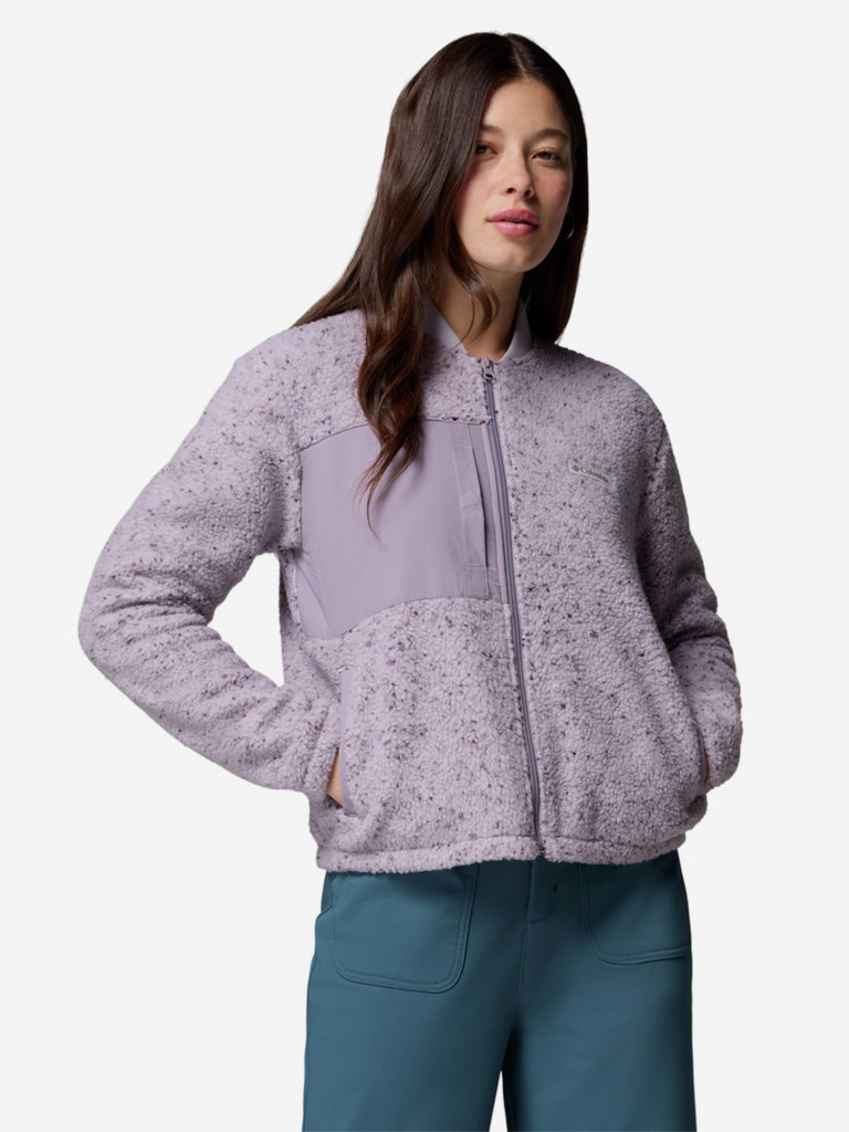 Джемпер флисовый женский Columbia Stellar Path Fleece Bomber Full Zip