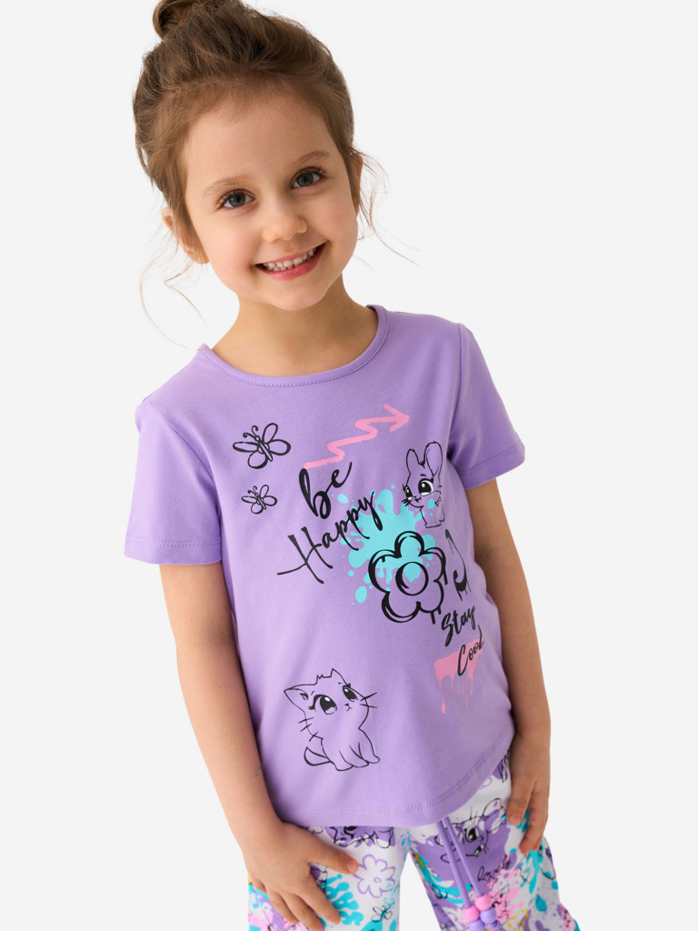 Футболка для девочки PlayToday