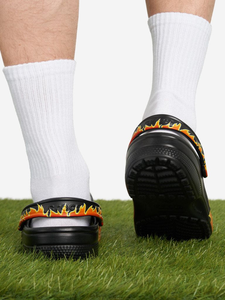 Сабо мужские Crocs Classic Flames