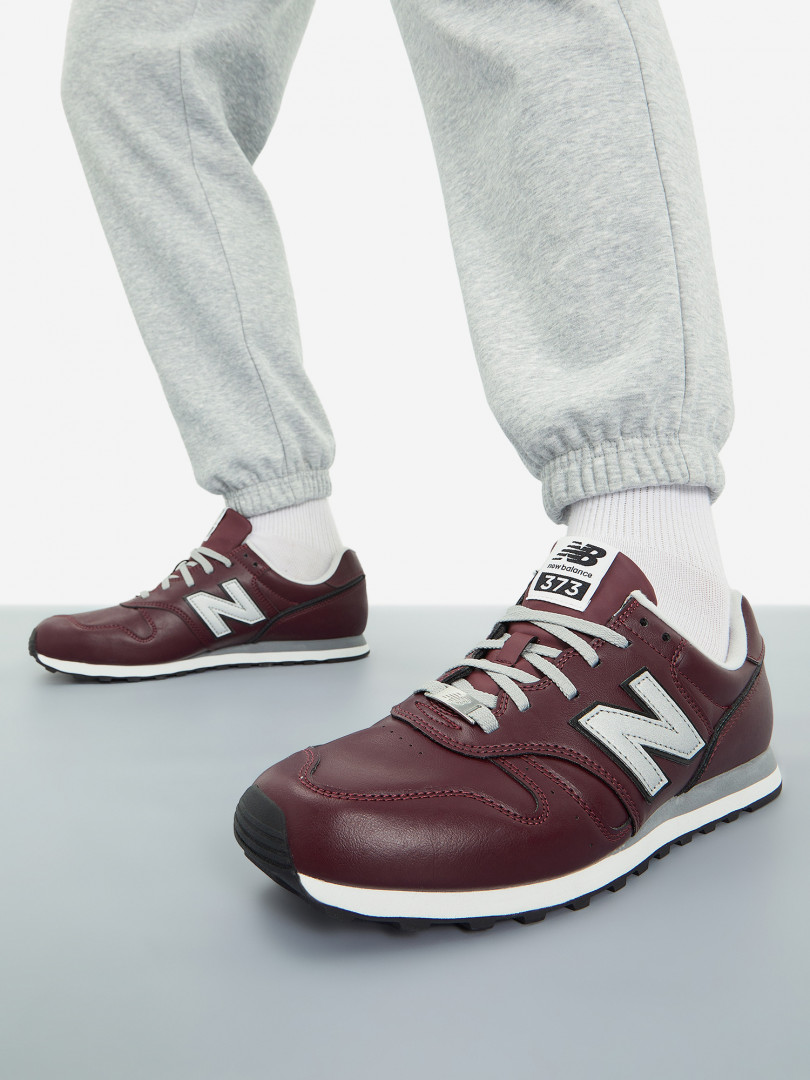 фото Кроссовки мужские new balance 373, красный