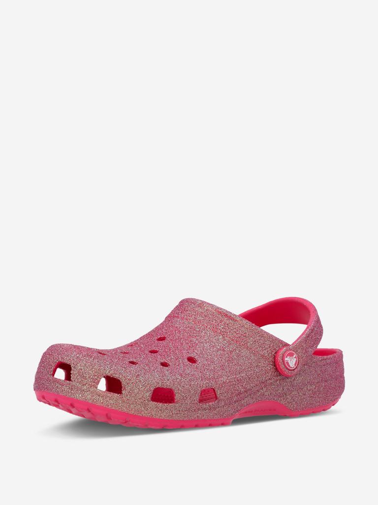 Сабо женские Crocs Classic Iridescent Glitter