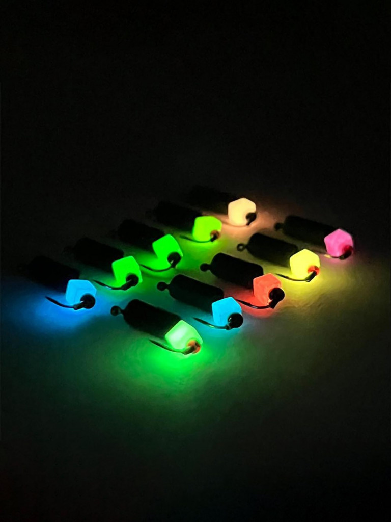 Мормышки вольф. Lucky John 3шт набор 029 СТОЛБИК безнасадочный блистер (LJTM-029SET)