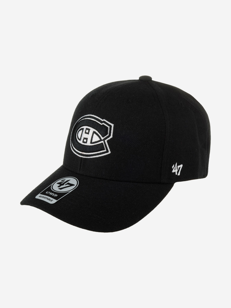Бейсболка 47 BRAND H-MVP10WBV-BK Montreal Canadiens NHL (черный)