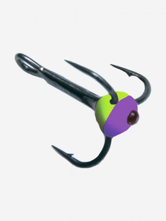 Крючок для рыбалки (тройник) Stinger Owner с каплей ST36 №14 GP, (1 упаковка по 10 штук)