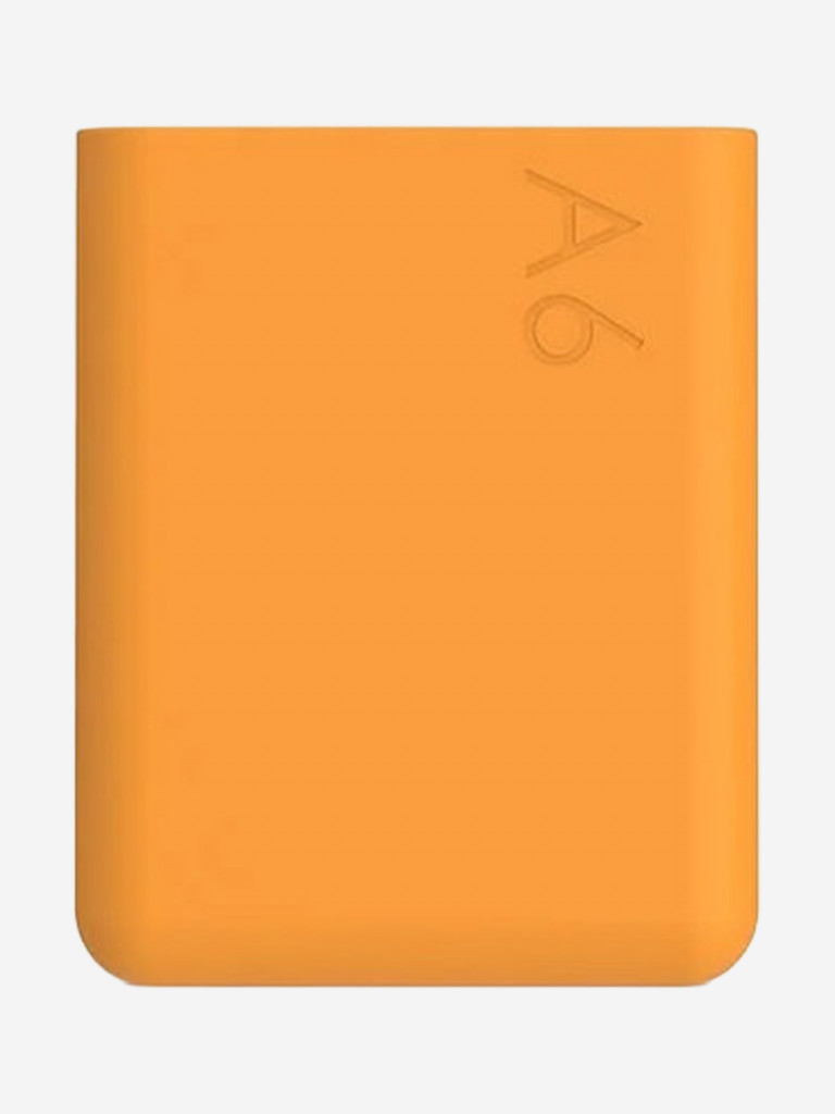 Бутылка с силиконовым чехлом Memobottle A6, оранжевый