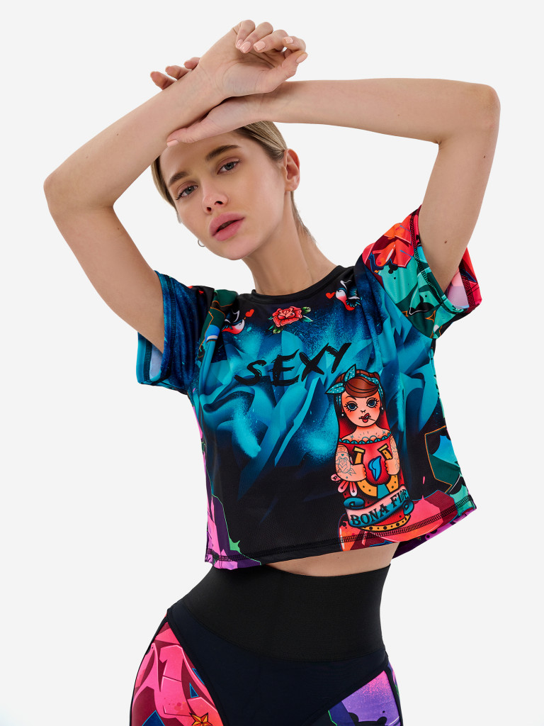 Футболка женская Bona Fide: Aero T-Shirt "Matryoshka"