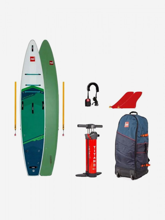 Сапборд надувной двухслойный Red Paddle Co 13.2x30 Voyager+ 2024, 401x76x15 см