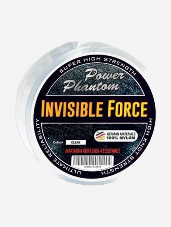 Леска для рыбалки Power Phantom Invisible Force CLEAR 0,30mm, 10,6kg, 100m