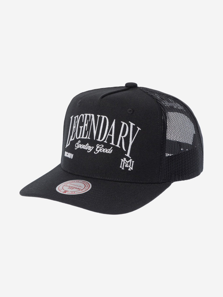 Бейсболка с сеточкой MITCHELL NESS HT10078-MNNBLCK (черный)