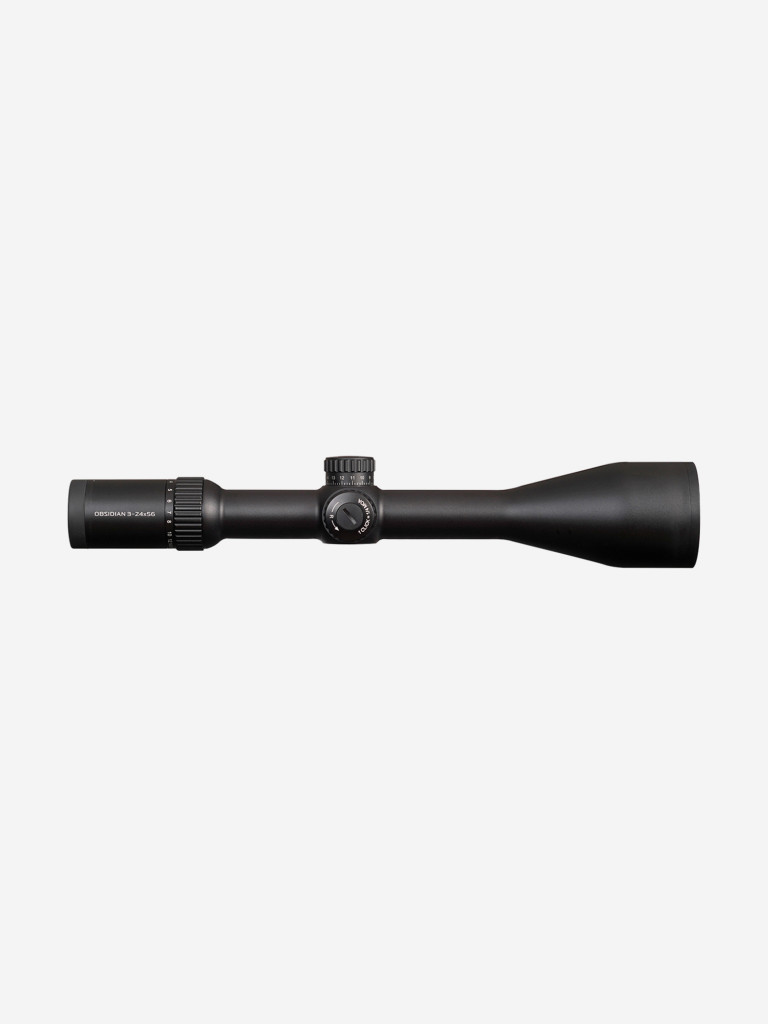 Прицел Gaut Obsidian 3-24x56, SF-параллакс, сетка 31 (Half MD), подсветка красная, 30мм, поправки 1/4 МОА