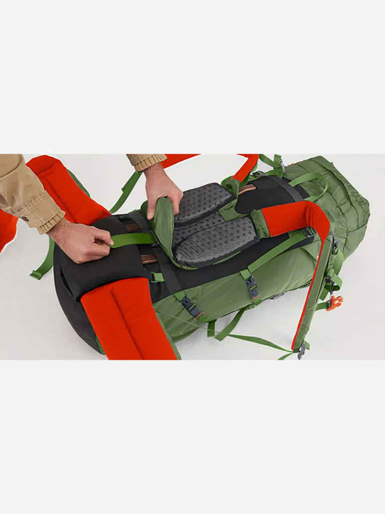 Рюкзак туристический Naturehike 55 л, зеленый