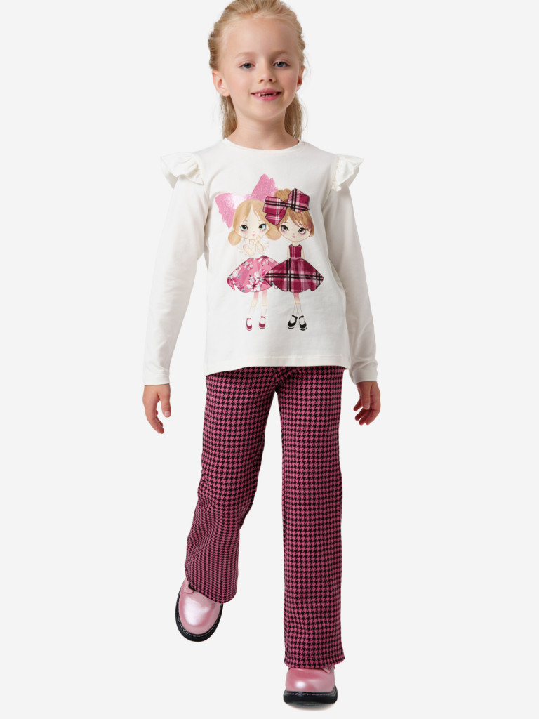 Лонгслив для девочки PlayToday