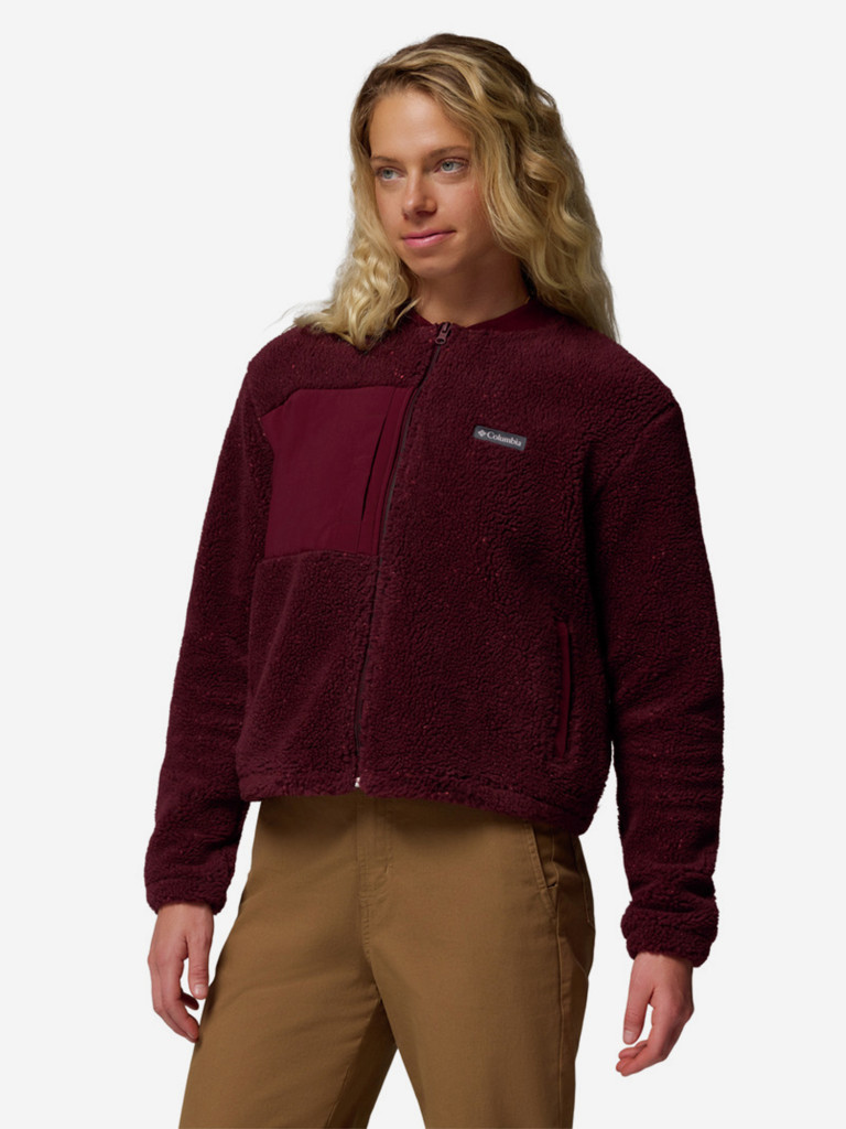 Джемпер флисовый женский Columbia Stellar Path Fleece Bomber Full Zip