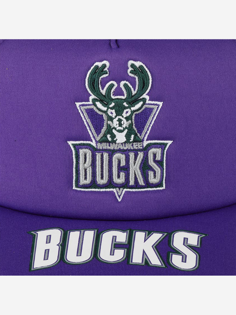 Бейсболка с сеточкой MITCHELL NESS 5HSSSH22020-MBUPURP Milwaukee Bucks MLB
