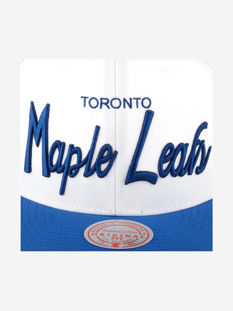 Бейсболка с прямым козырьком MITCHELL NESS 6HSSSH22086-TMLWHIT Toronto Maple Leafs NHL (белый)
