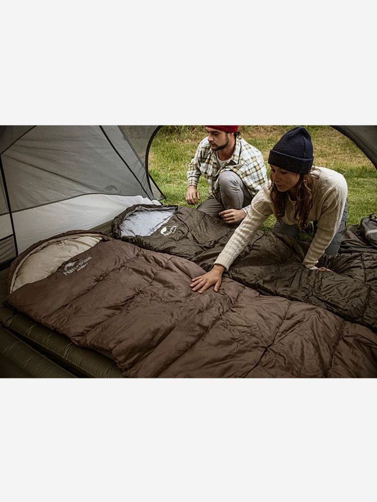 Спальный мешок Naturehike U150, +7, зеленый
